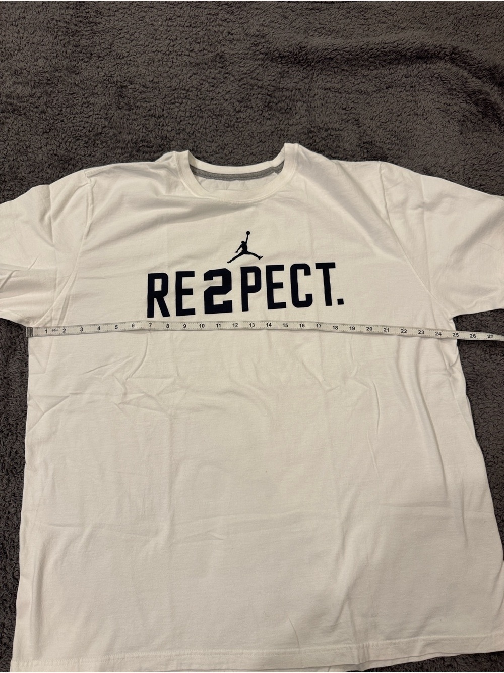 Jordan Re2pect Derek Jeter NYY The Captain Jumpman White t-shirt Size XXL - Picture 4 of 7